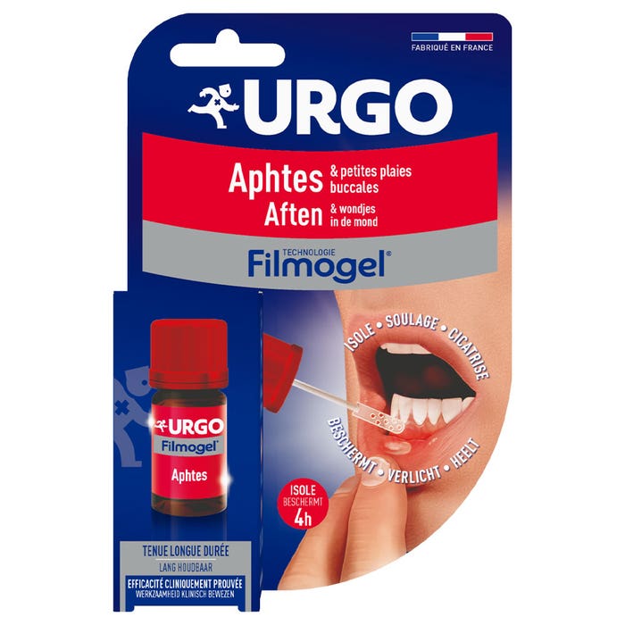 Small Canker & Mouth Sores 6ml Filmogel Urgo