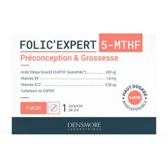 Densmore Folic'expert Folic acid (5-MTHF) Preconception and pregnancy 90 tablets