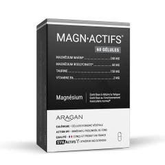 Aragan Synactifs MagnActifs Magnesium 60 Gelules