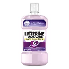 Listerine Total Care Mouthwash Sweet Mint Lighter Taste 500ml