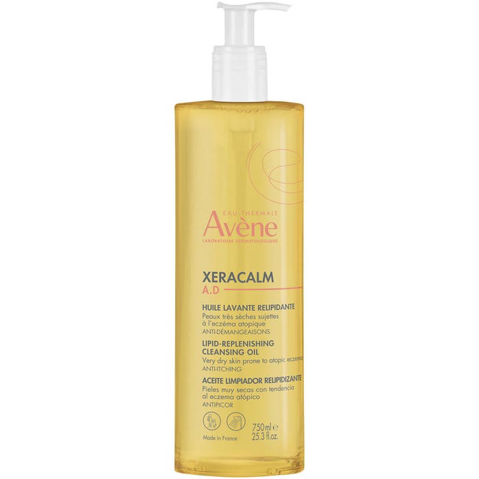 Avène Xeracalm A.D Lipid-replenishing Cleansing Oil very dry skin 750ml