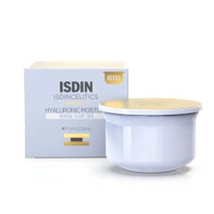 Isdin Hyaluronic Moisture Hydrating and Anti-Aging Day Cream Refill Normal To Dry Skin Prevent 50g