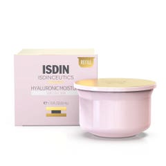 Isdin Hyaluronic Moisture Hydrating and Anti-Aging Day Cream Refill Sensitive Skin Prevent 50g