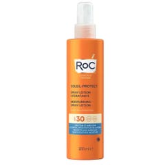 Roc Soleil Protect Solaire Protect Moisturizing Spray Lotion Spf30 200ml