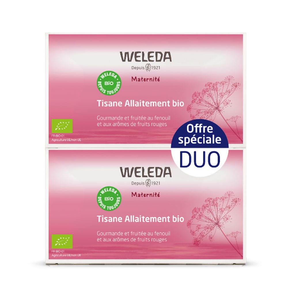 Weleda Maternity Milk feeding Herbal Tea Red Fruit 2x20 Sachets