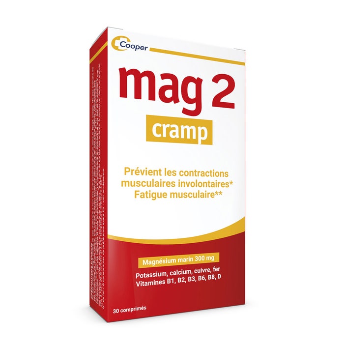 Mag 2 Cramp Muscle fatigue 30 tablets