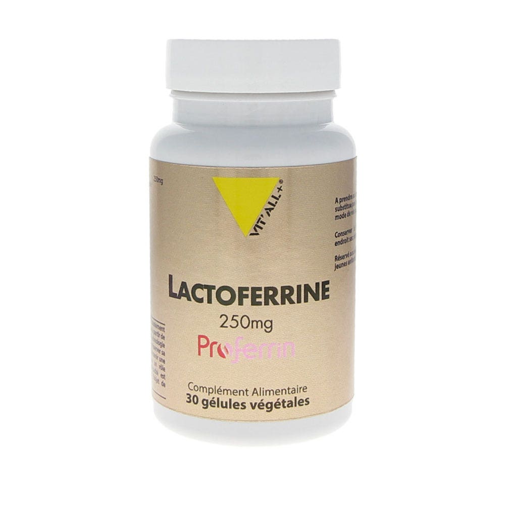 Vit'All+ Lactoferrin 250 mg 60 capsules