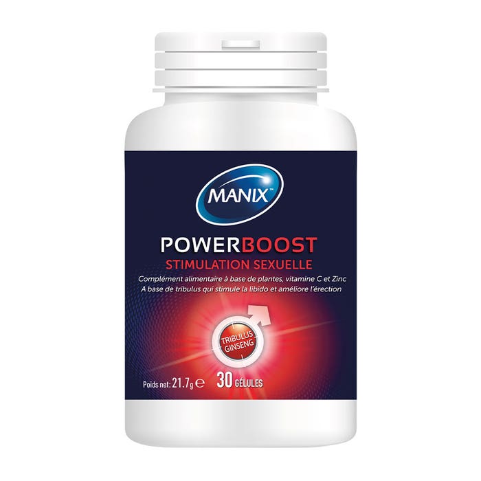 Sexual Stimulation 30 capsules Power Boost Manix