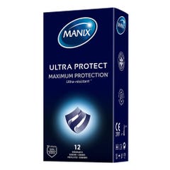Manix Ultra Protect Ultra Protect Ultra Resistant 12 Condoms x12