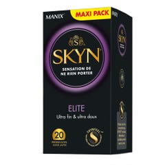 Manix Elite Skyn Elite Latex-free Condoms X10 Ultra Fin et Ultra Doux x20