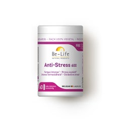 Be-Life Anti-stress 600 60 Capsules Stress And Fatigue