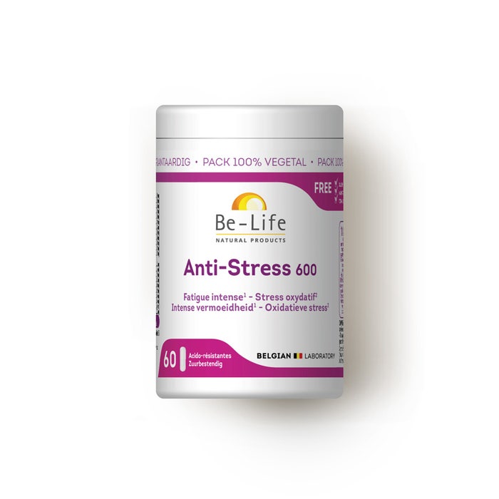 Be-Life Anti-stress 600 60 Capsules Stress And Fatigue