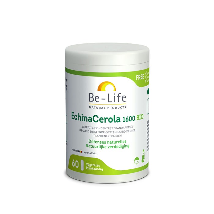 Be-Life Be-life Echinacerola 1600 Bio X 60 Capsules