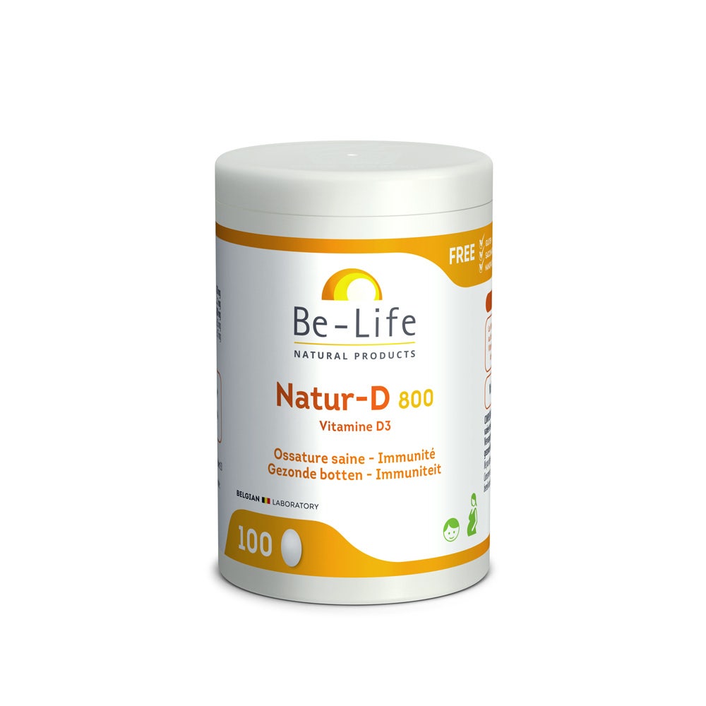 Be-Life Biolife Natur D 800 - 100 Capsules