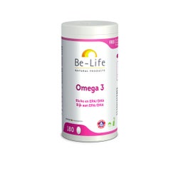 Be-Life Omegas 3 180 Gelules