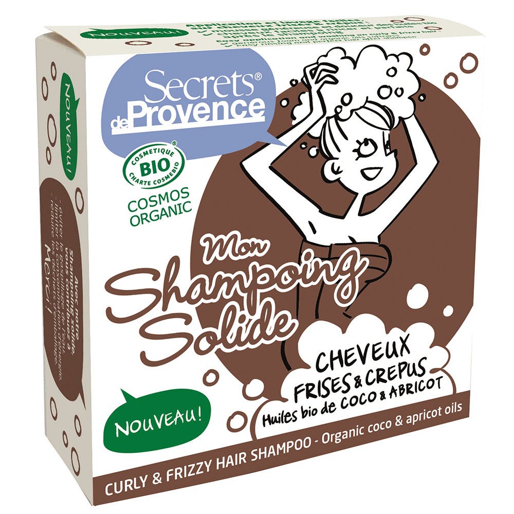 Secrets de Provence Solide Shampoo Curly hair 85g