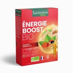 Santarome Energie Boost Bio Coup d'énergie immédiat 20 ampulas