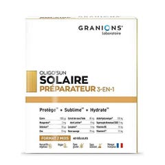 Granions Oligo'Sun 3 in 1 Sunscreens Repairer Cure of 2 Months 60 capsules