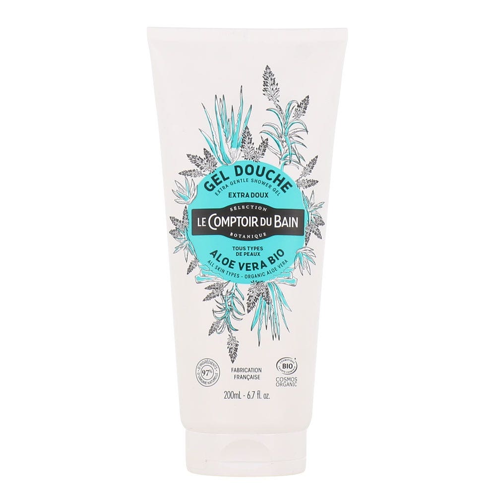 Le Comptoir Du Bain Organic Aloe Vera Shower Gel All Skin Types 200ml