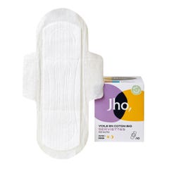Jho Super+ Day &amp; Night towels In organic cotton x10