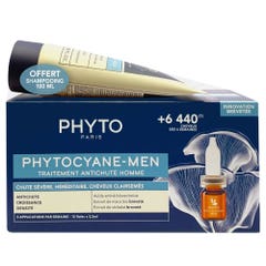 Phyto Phytocyane Giftboxes Man Anti-Hair Loss Progressive Severe, Hereditary, Thinning hair