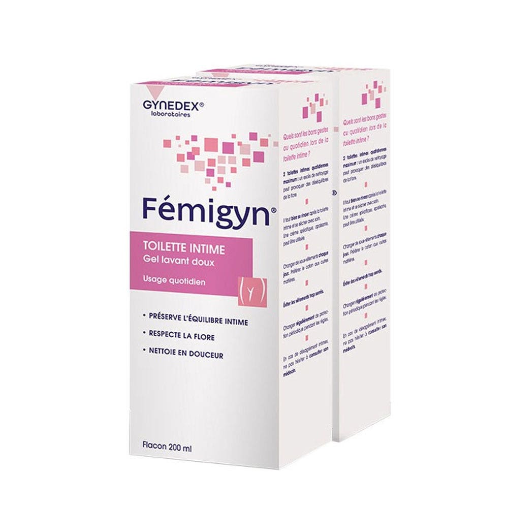 Novodex Femigyn Intima Gentle Cleansing Gel 2x200ml