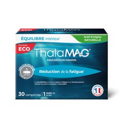 Thalamag 30 Capsules Marine Magnesium Fatigue & Anxiety Thalamag 30 comprimés Lp
