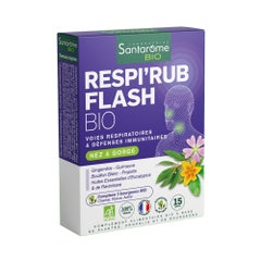 Santarome Respi'rub Flash Bio Nose & Throat 15 tablets