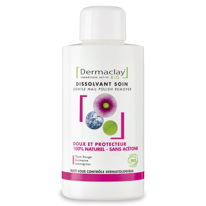 Dermaclay Gentle Nail Polish Remover 100ml