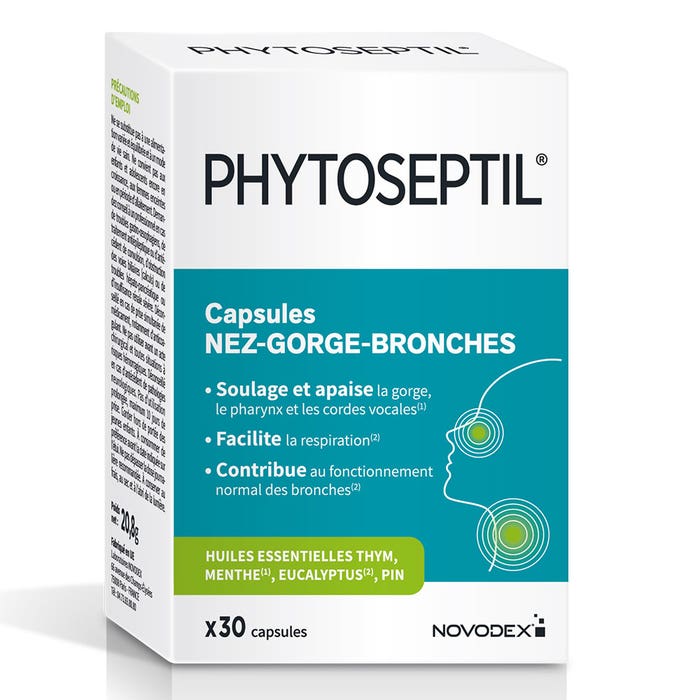 Novodex Phytoseptil 30 tablets