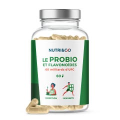 NUTRI&CO Probio² Probiotics and Flavonoids Gastro-resistant 60 capsules