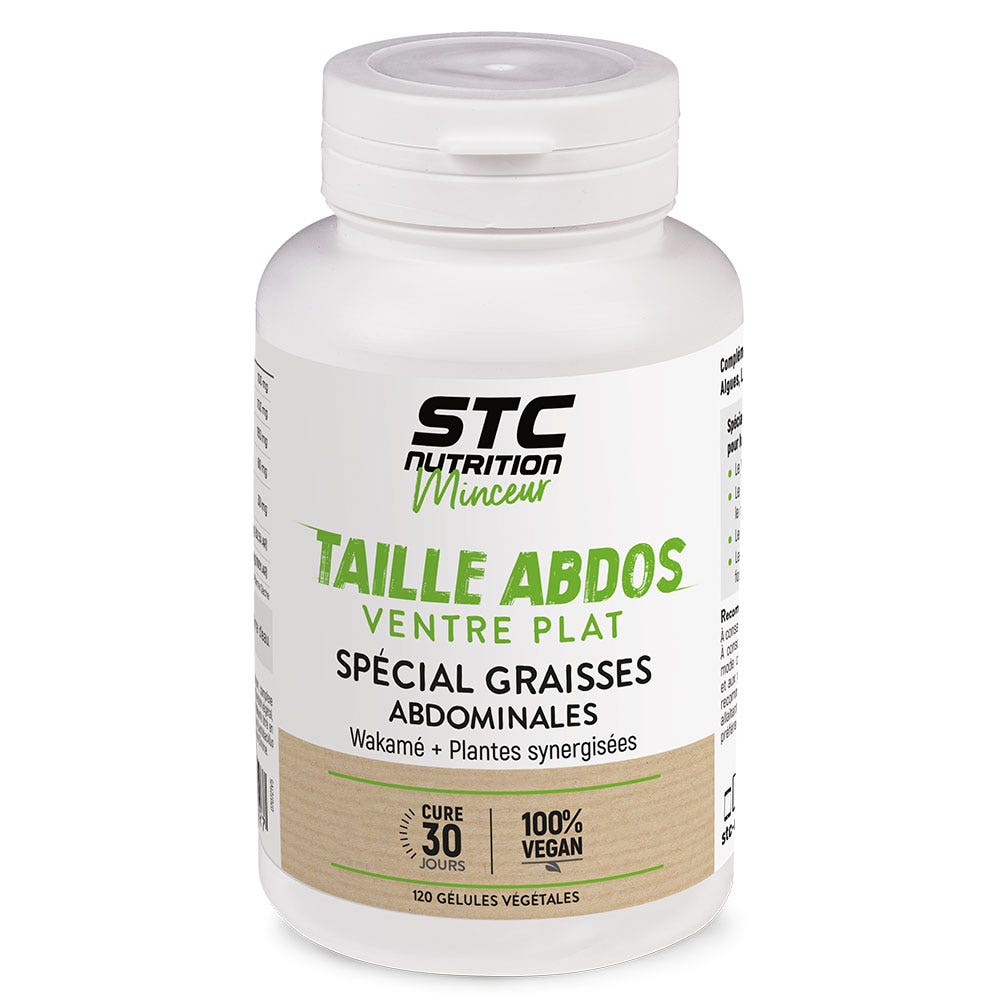 Stc Nutrition Waist Abdos Ventre Plat 120 capsules