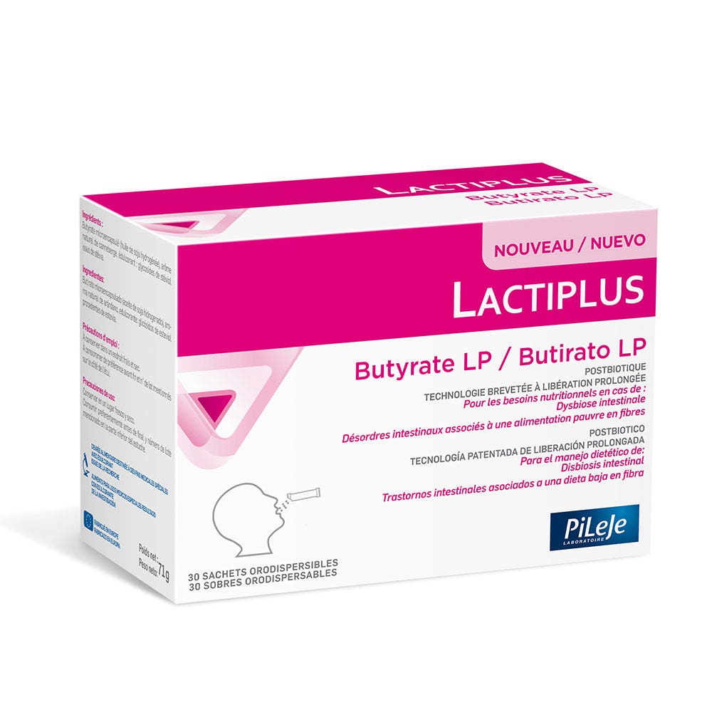Pileje Permeabiane Lactiplus Butyrate LP Permeabiane x 30 orodispersible sachets