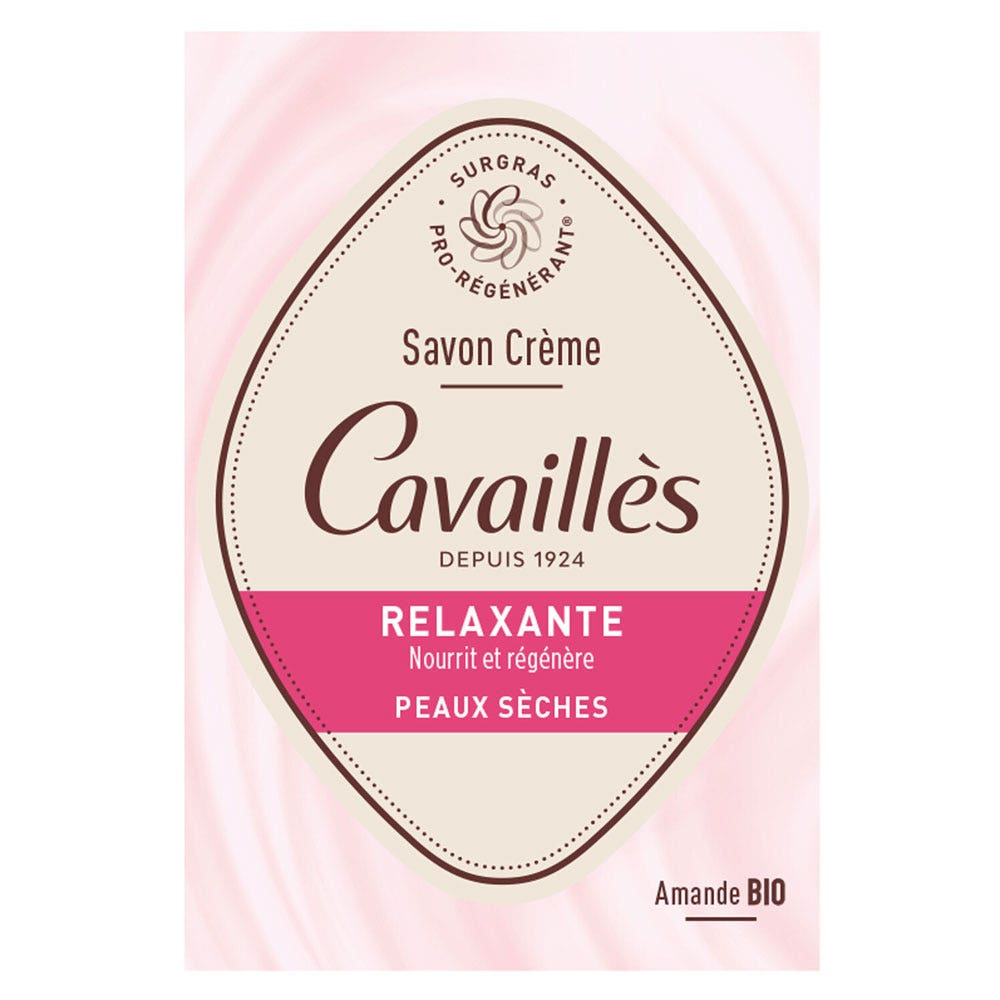 Cavaillès Surgras Pro-Regenerating Relaxing Cream Soaps 100g