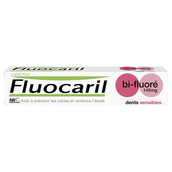 Toothpaste Bi-fluore 145mg Sensitive Teeth 75ml Fluocaril