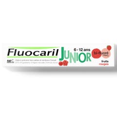 Fluocaril Junior toothpaste 6-12 years red berry 6-12 Ans 75ml