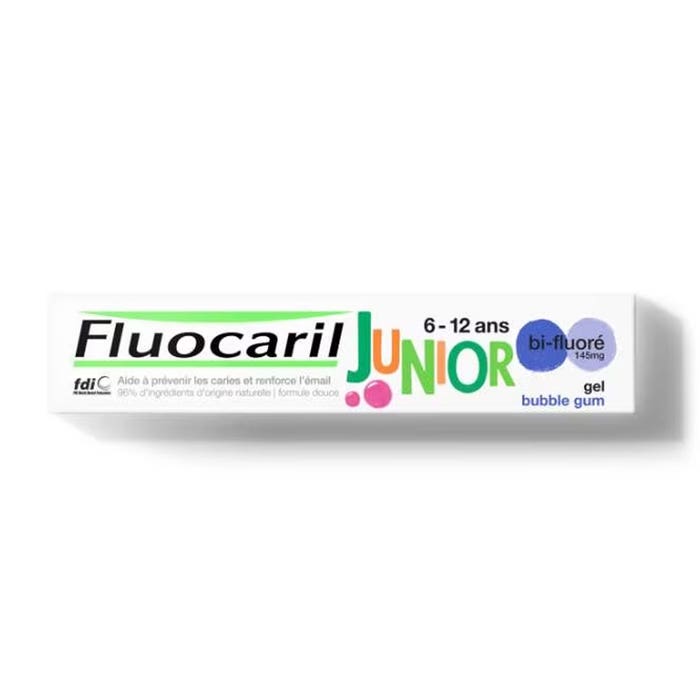 Junior toothpaste 6-12 years bubblegum 75ml Fluocaril
