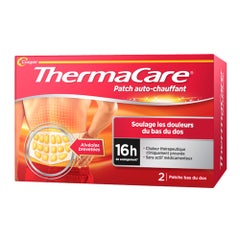 Thermacare Self-Heating Back Patch x2