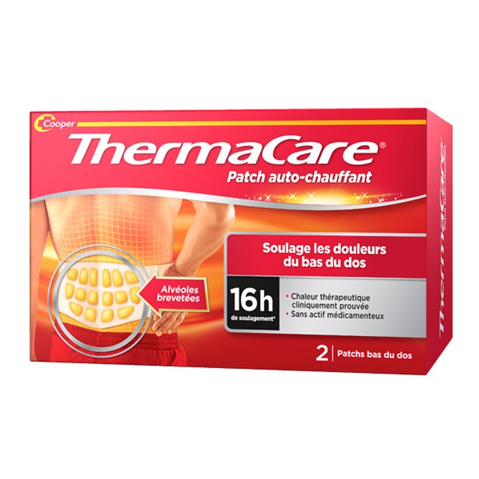Self-Heating Back Patch x2 Thermacare