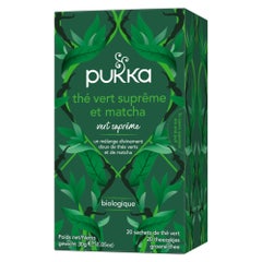 Pukka Energy &amp; Vitality Teas - Suprême matcha green tea x 20 sachets