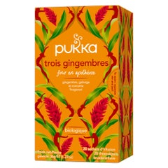 Pukka Organic Herbal Teas 3 Ginger trees 20 sachets