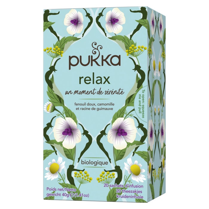 Herbal Teas Bioes Relax 20 sachets Pukka