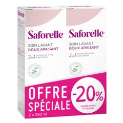 Saforelle Gentle Cleansing Care 2x250ml