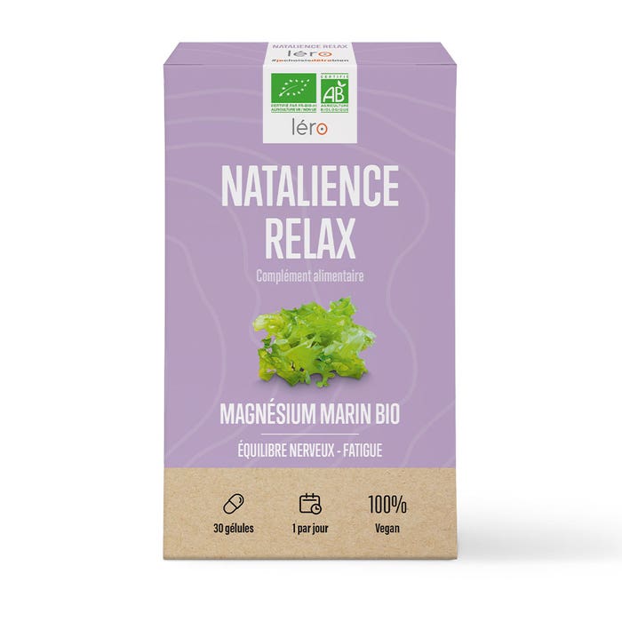 Lero Natalience Relax Bioes Nervous Balance and Fatigue 30 Capsules