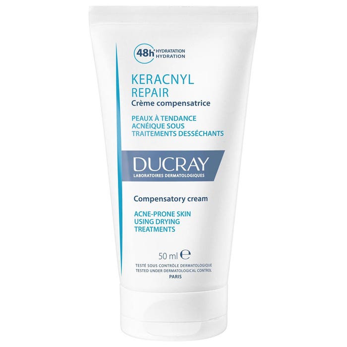 Ducray Keracnyl Acne-prone Skin Compensating Cream Repair 50 ml