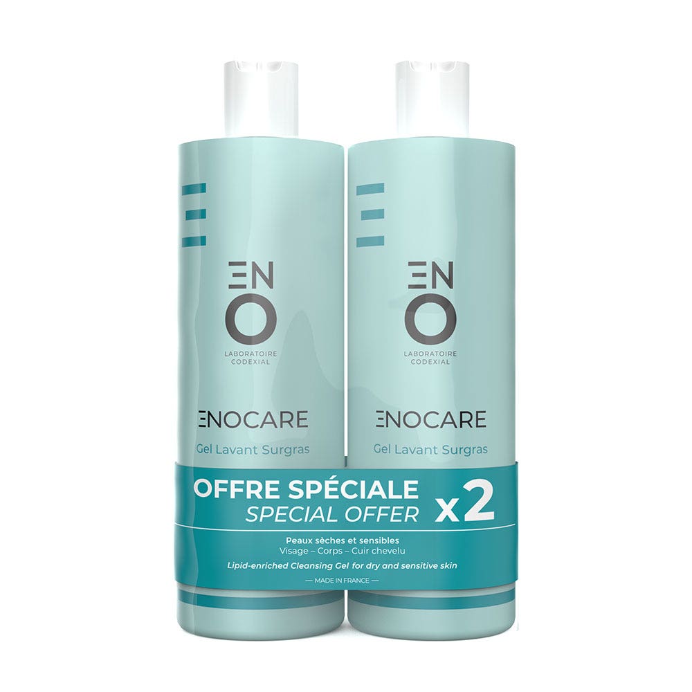 ENO Laboratoire Codexial Enocare Cleansing Gel Surgras 2x400ml