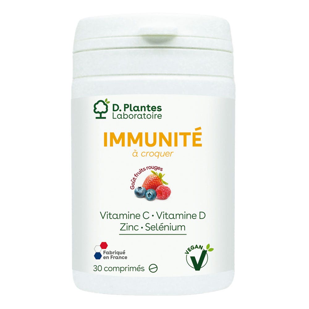D. Plantes Chewable Immunity Red Fruit taste 30 tablets
