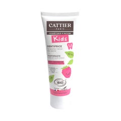 Cattier Toothpaste Organic Raspberry Kids Toothpaste 2-6 Years Old 50ml