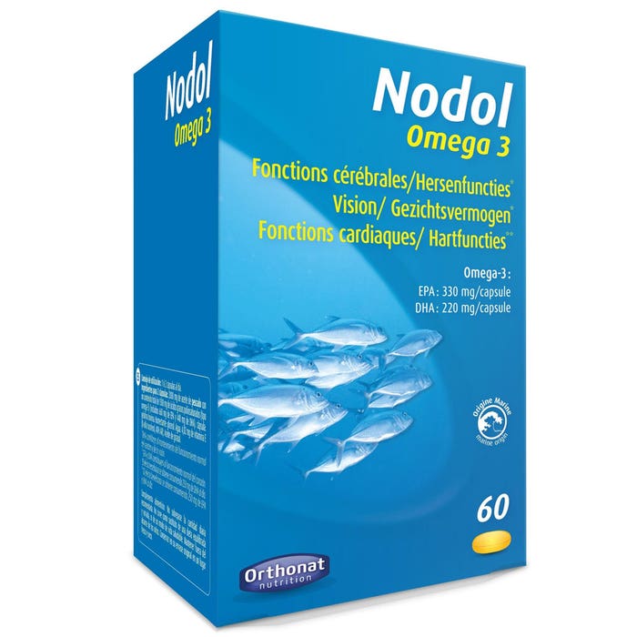Nodol - Omegas 3 60 Capsules Orthonat