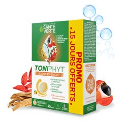 Sante Verte Toniphyt Boost Orange flavour 30+15 effervescent tablets